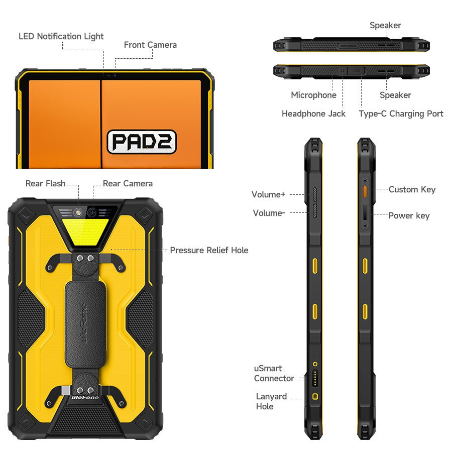 LCEHTOGYE Pellicola Prottetiva per Ulefone Armor Pad 2, [2 Pezzi